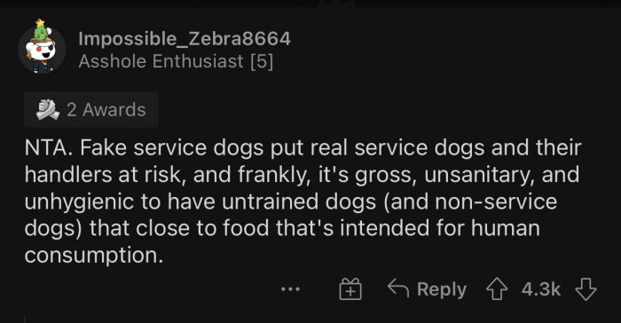 The Reddit community had a lot of different reactions to u/HopeIncarnate's situation: