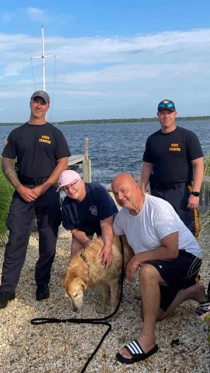 A missing Golden Retriever from Brick, New Jersey, was reunited with his owners after 16 days