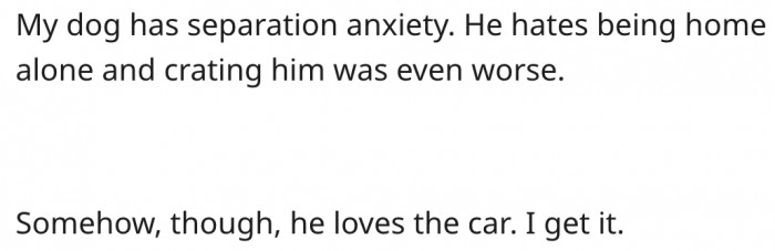 7. It's understandable.