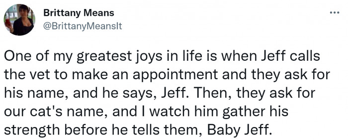 3. Daddy Jeff and baby Jeff.