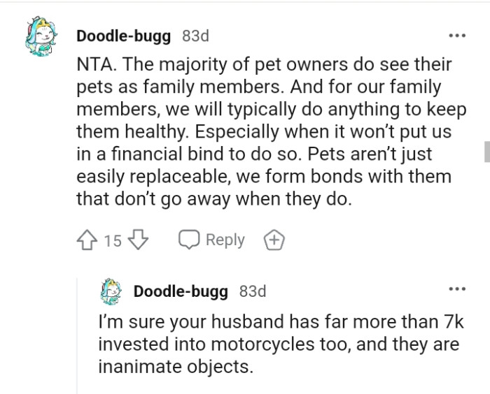 Pets aren't just easily replaceable