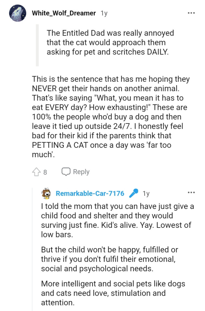 Feeling bad for the kid.