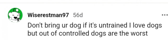 1. Out of control dogs