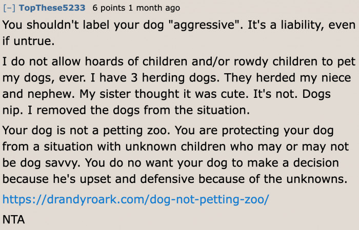 More users disagreed with the OP's actions.