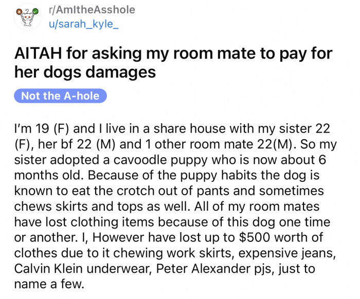 Here's the original post by Reddit user u/sarah_kyle_: