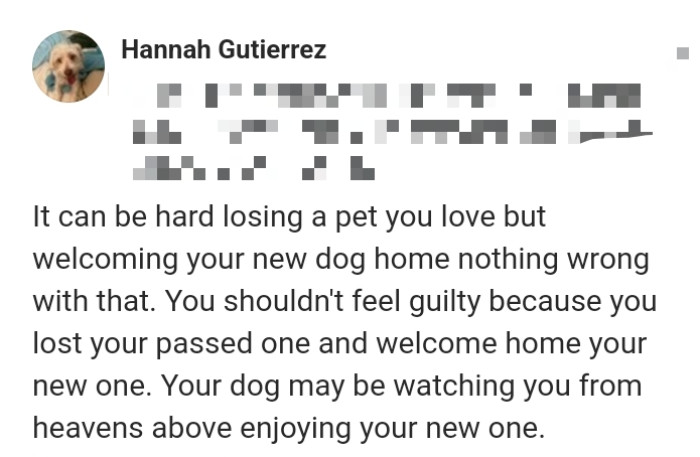 5. The OP only welcomed the new one