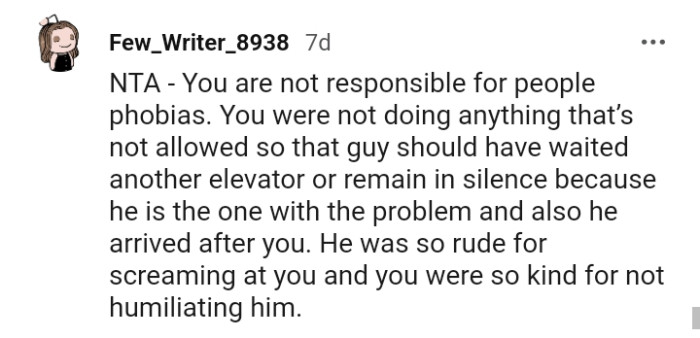 You were not doing anything that is not allowed