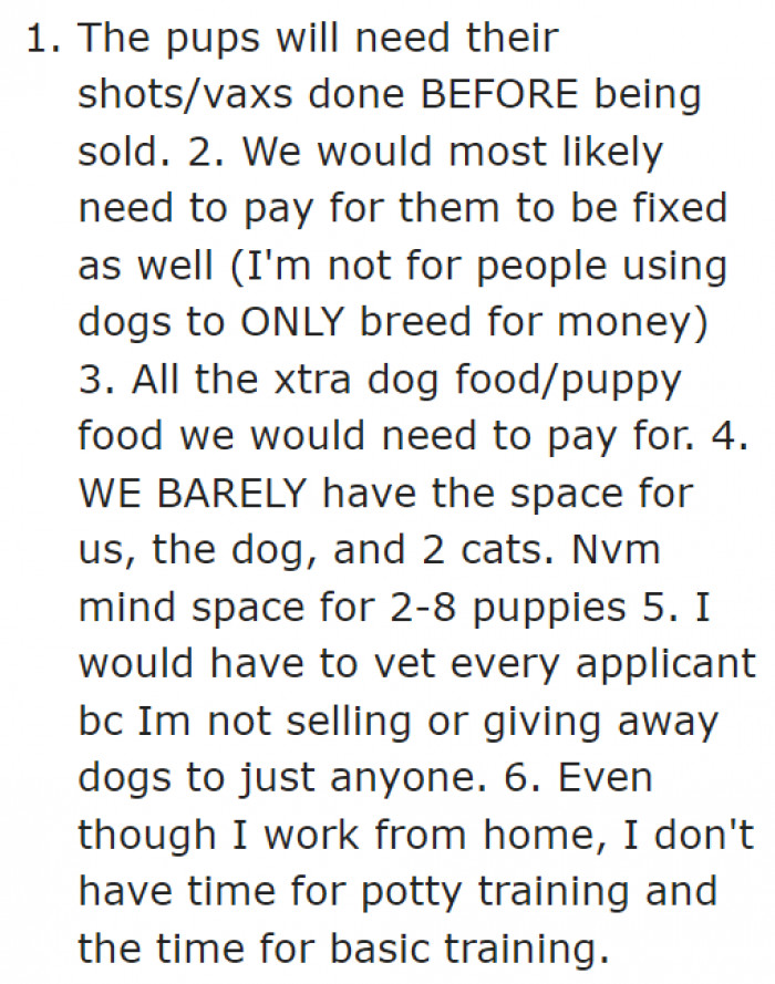 The Boyfriend Thinks He Can Just Sell Unvaccinated Puppies.