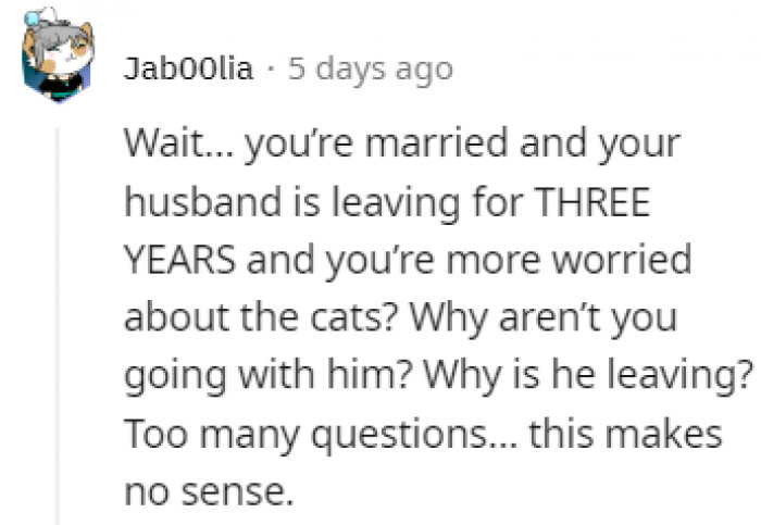 The people in the comments were pretty confused by the whole thing