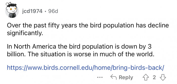 We won't have as many of them in the future, unfortunately.