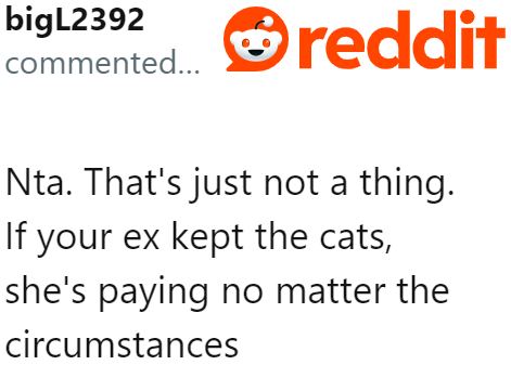 Legally, there's no such thing as cat support.