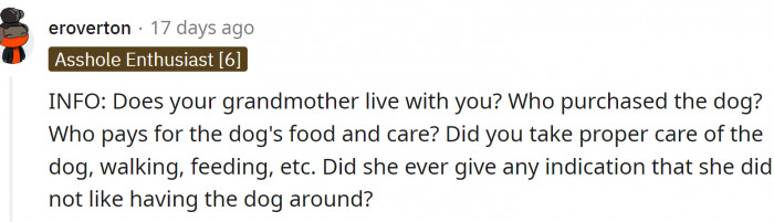 But, again, so much was unclear here.