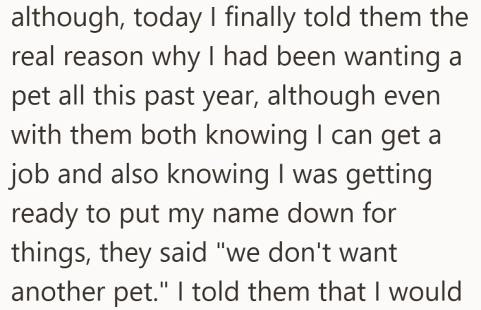Sharing the real reason took courage, especially when the response did not change.