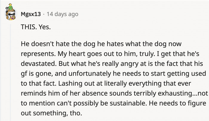 They do sympathize with Tyler, but there might be more that he should seek help with