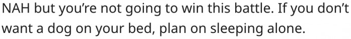 9. He should get ready to sleep alone.