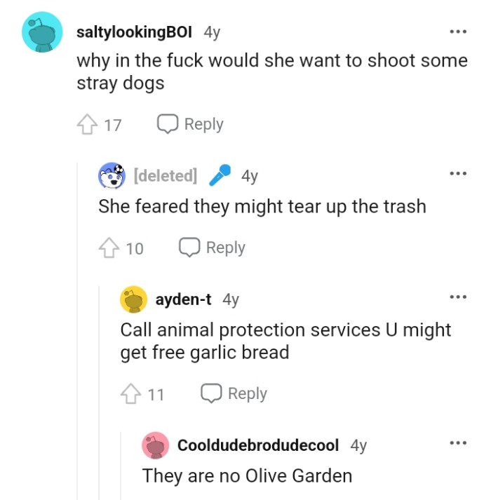 This Redditor doesn't understand why OP's aunt would want to do that