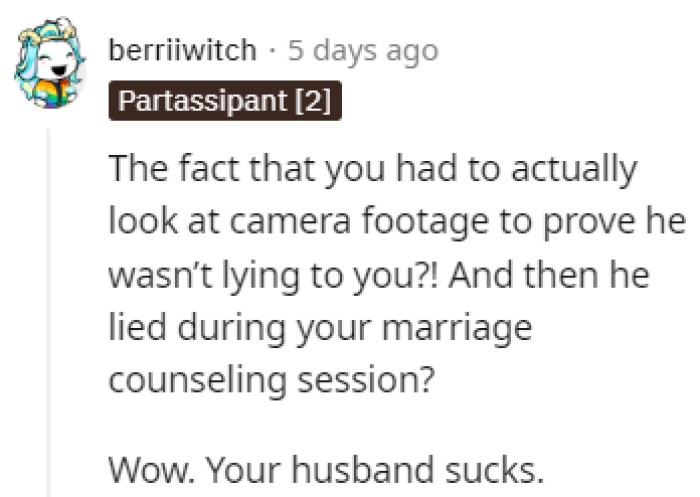 Sucky husband
