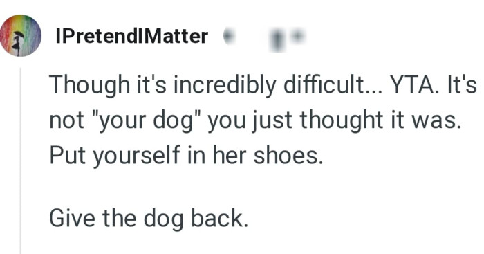 Let's head into the comments section and find out what other Redditors have to say about the story