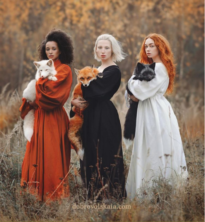 She visualizes the connection between people and nature