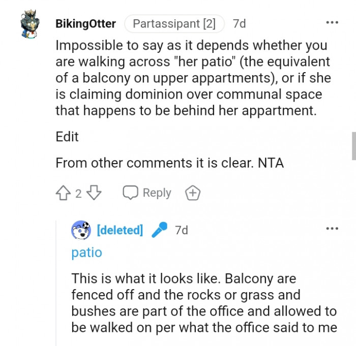 She Is Claiming Dominion Over Communal Space