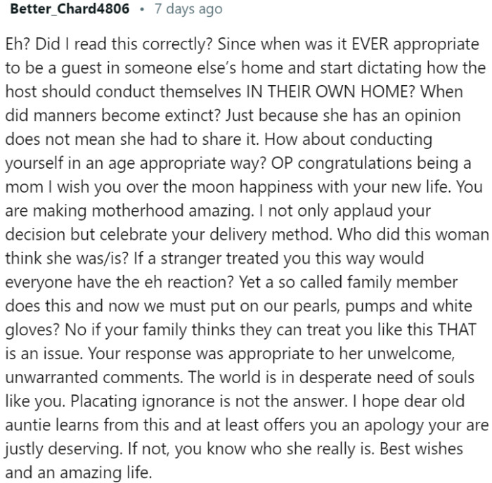 Just because someone has an opinion doesn't mean they have to share it