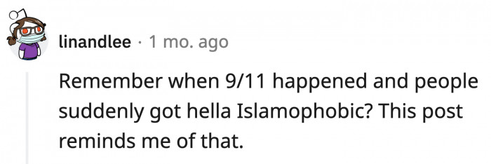 OP thought she was woke when she actually sounded ignorant