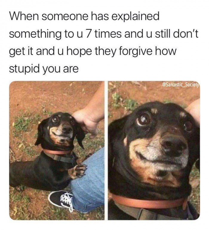 10. Hoping this face works on the person.