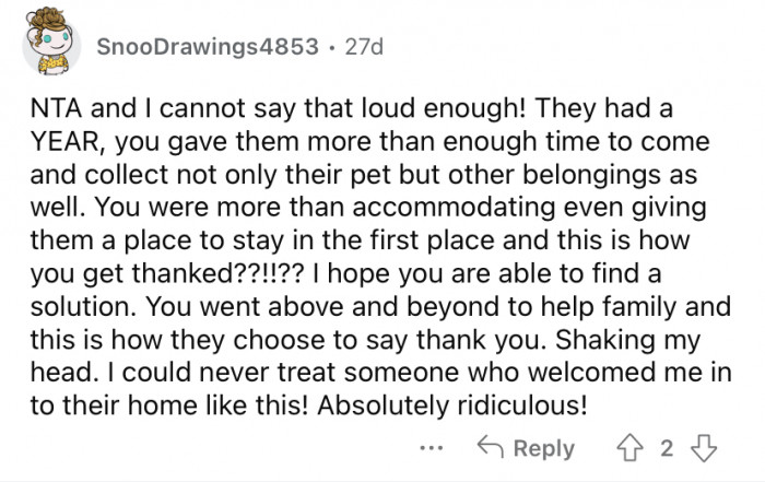 "Shaking my head. I hope you are able to find a solution. Absolutely ridiculous."