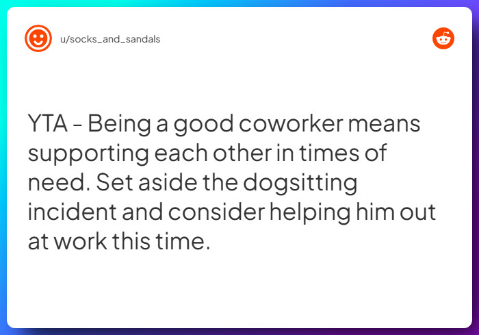 Comment from u/socks_and_sandals