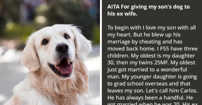 Middle-Aged Mom Prioritizes The Welfare Of Her Son's Dog And Gives It Back To Her Ex-Daughter-In-Law
