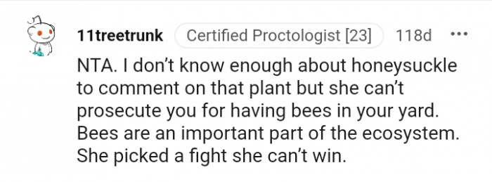 Bees are an important part of the ecosystem