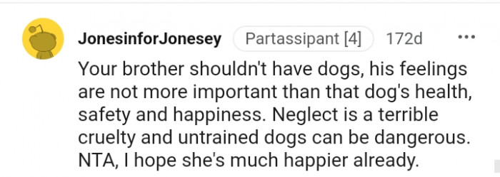 3. Neglect is a terrible cruelty