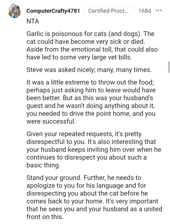 It's interesting that OP's husband keeps inviting him over