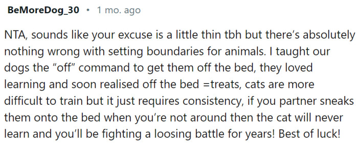 There is nothing wrong with setting boundaries.