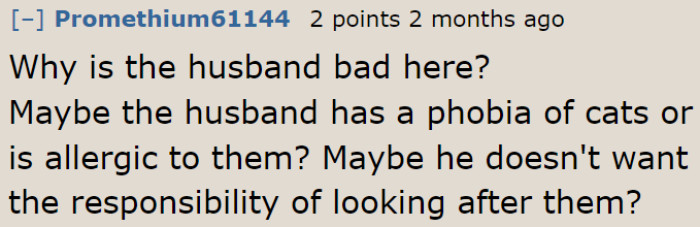 Woman holding a cat, suggesting conflict over bringing it home