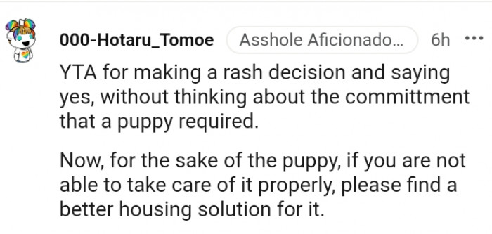 15. Please Find a Better Housing Solution for It