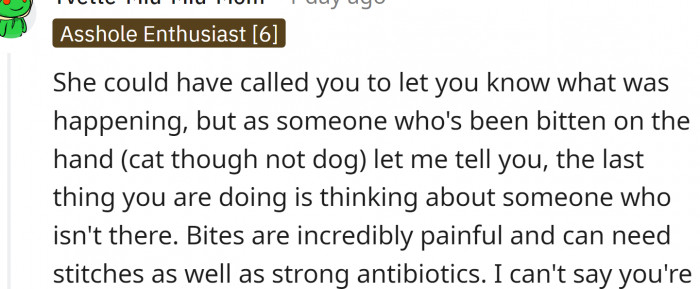 They could've called...