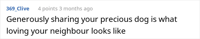 Sharing your precious dog