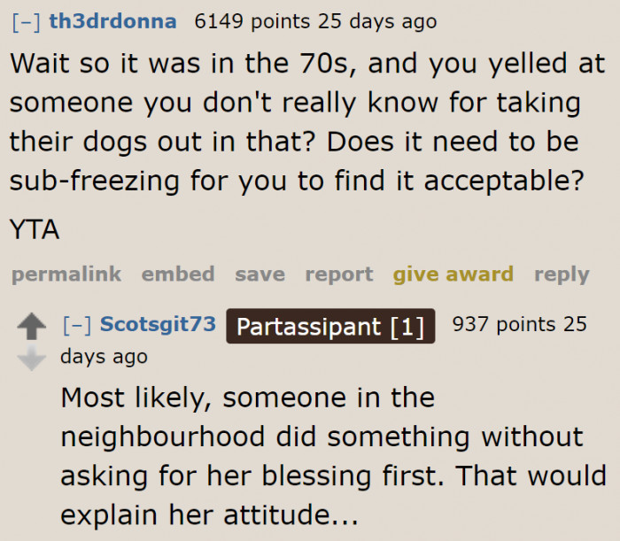 The responders are in disbelief.