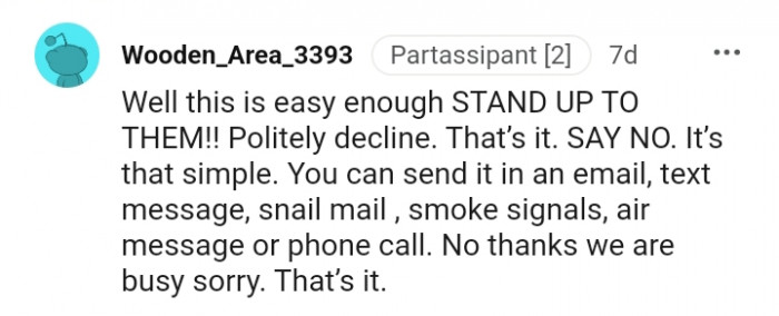 12. You just have to stand up to them