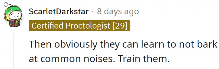 But the OP still continued to receive the most common advice: