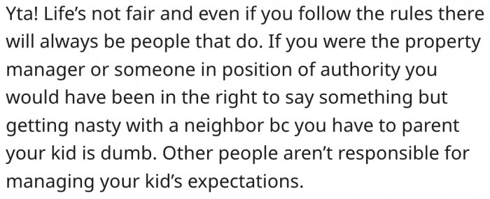 16. It's foolish to quarrel with the neighbor over this.