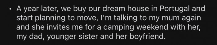 OP eventually reconnected with her mom.