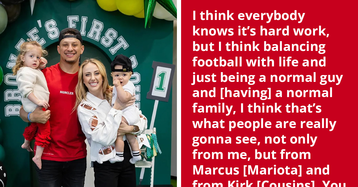 The Mahomes Family Spill The Beans On Their Son's Unique Name And The Story Behind It