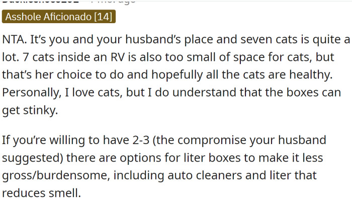 This Redditor proposed some solutions, but they all require a lot of work and compromise.