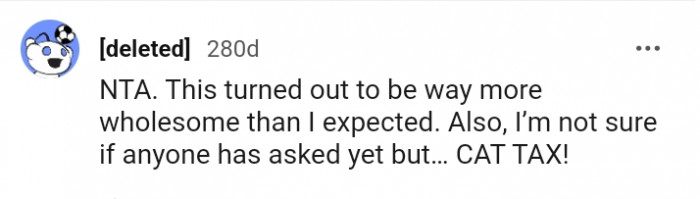 This turned out to be way wholesome for this Redditor