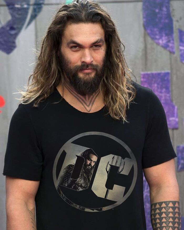 It was clear that Jason Momoa wasn't going anywhere