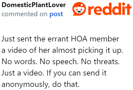 Another user would have taken a different approach.