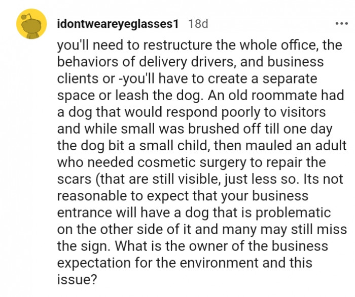 4. Restructuring the whole office is necessary