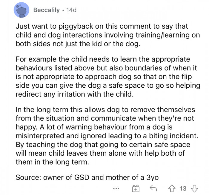 This is a learning moment for both of them, and it should be treated as such.